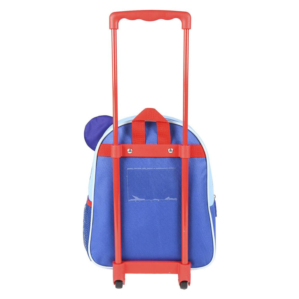 Mochila Trolley con ruedas Guardería Mickey Mouse Azul 3D 2/3