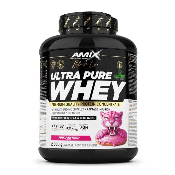 AMIX Ultra Pure Whey - 2Kg Pink Panther - Torta di fragole Amix Nutrition