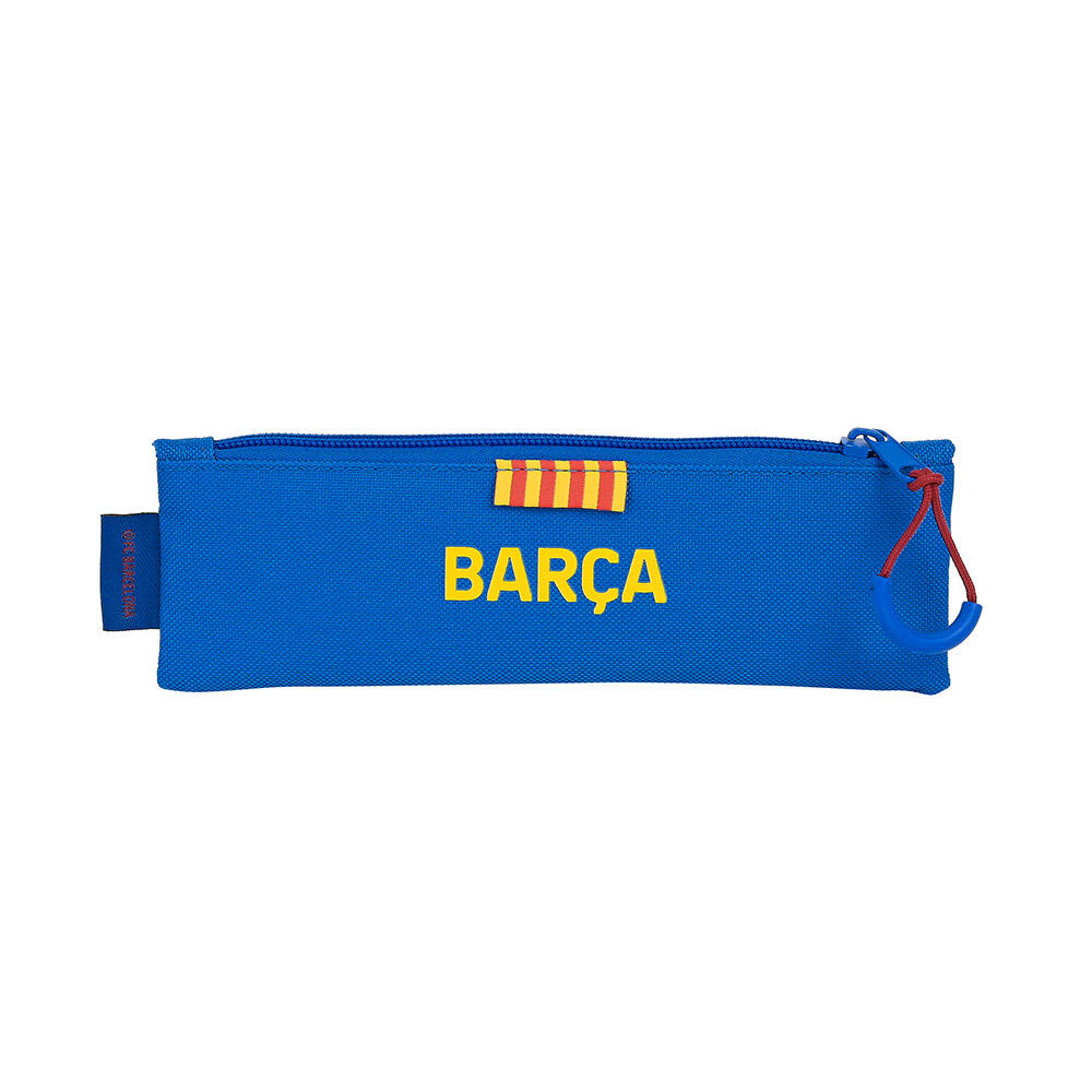 Estuche Portatodo Rectangular Plano Fc Barcelona Rayas 2/3