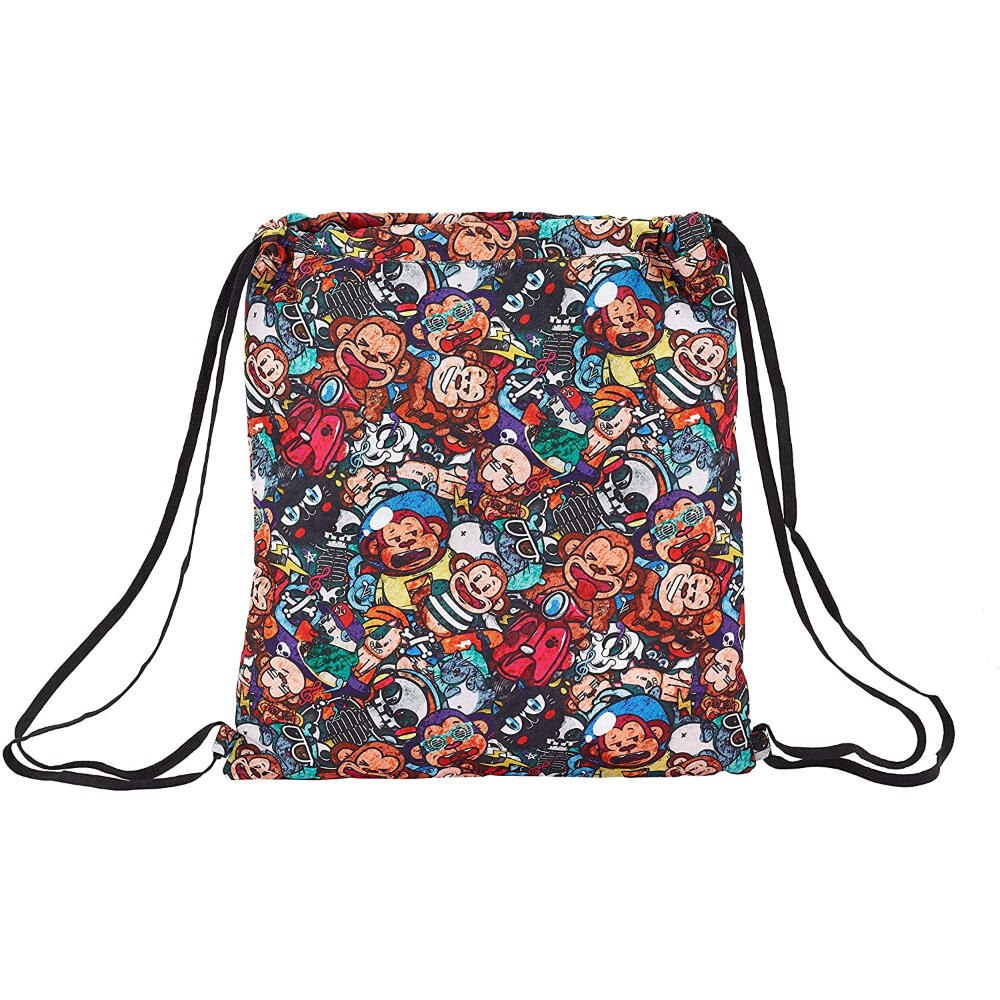 Saco gymsack - Deportivo - Niños/as - Blackfit8 Monkey - Negro 2/3