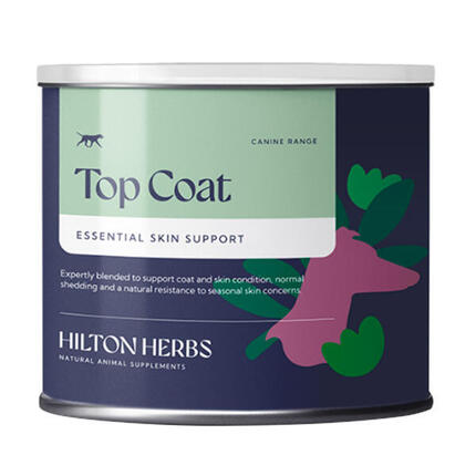 Santé peau et poil chien Top Coat Hilton Herbs 125g