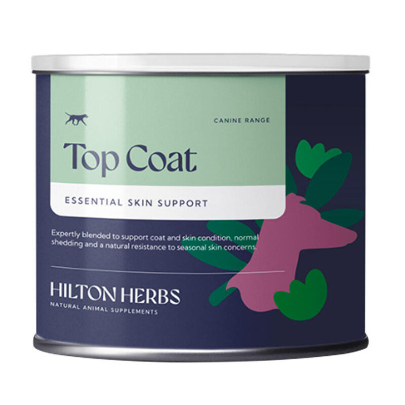 Santé peau et poil chien Top Coat Hilton Herbs 125g