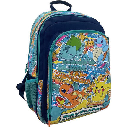 Mochila 2 Compartimentos Pokémon Urban Colors 43 CM