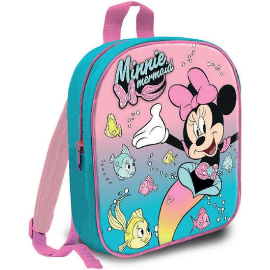 Mochila Guardería Basic Minnie Mouse Mermaid