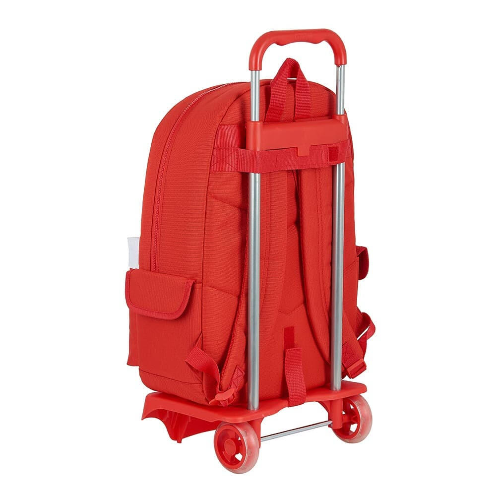 Mochila Trolley con ruedas Atlético de Madrid Full Rojo 2/3
