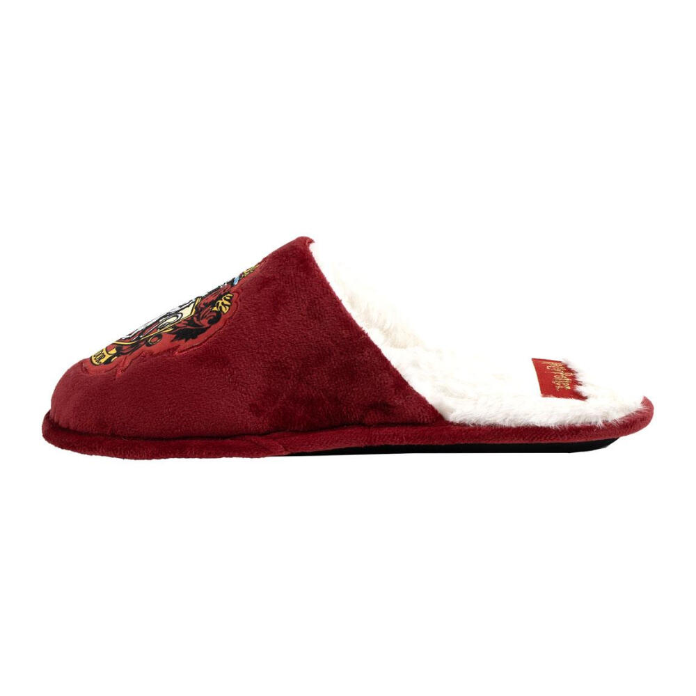 Zapatillas de Casa Harry Potter Gryffindor Terciopelo Burdeos Hombre 3/3