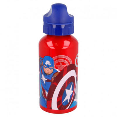 Botella De Aluminio Capitán América Comic Heroes 500 ML