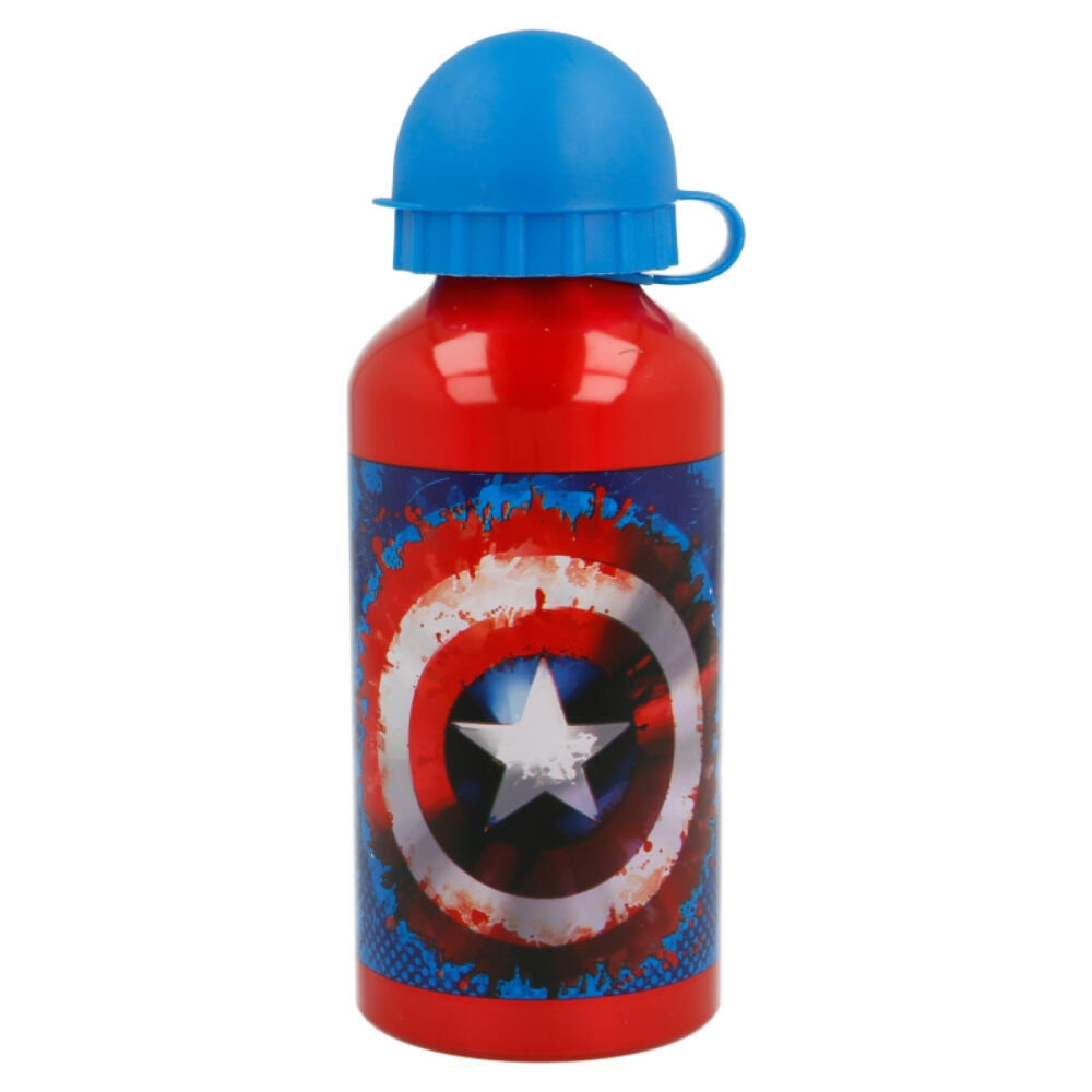 Botella De Aluminio Capitán América Icon 400 ML 2/3