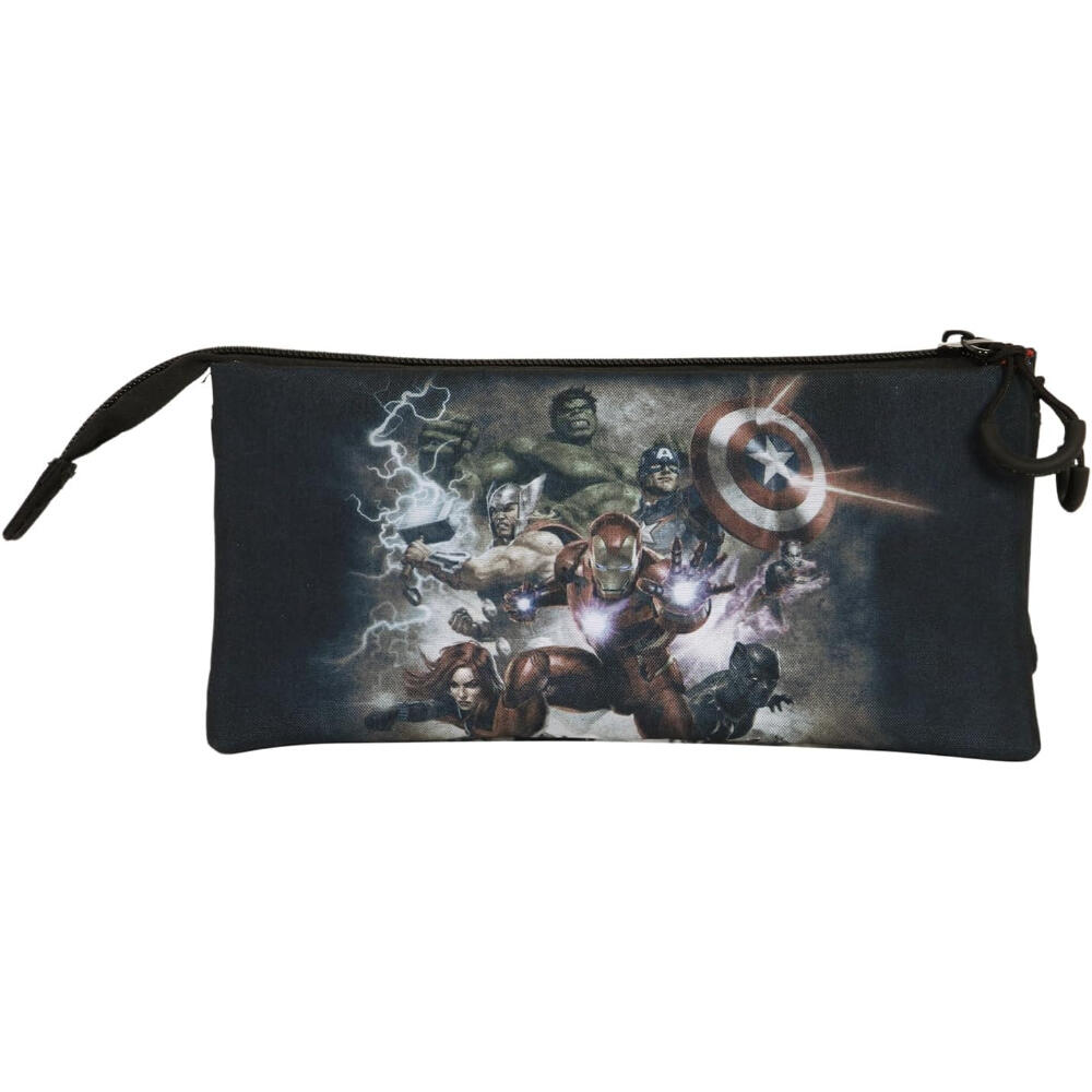 Estuche Portatodo Triple Avengers Troupe Marvel 3/3