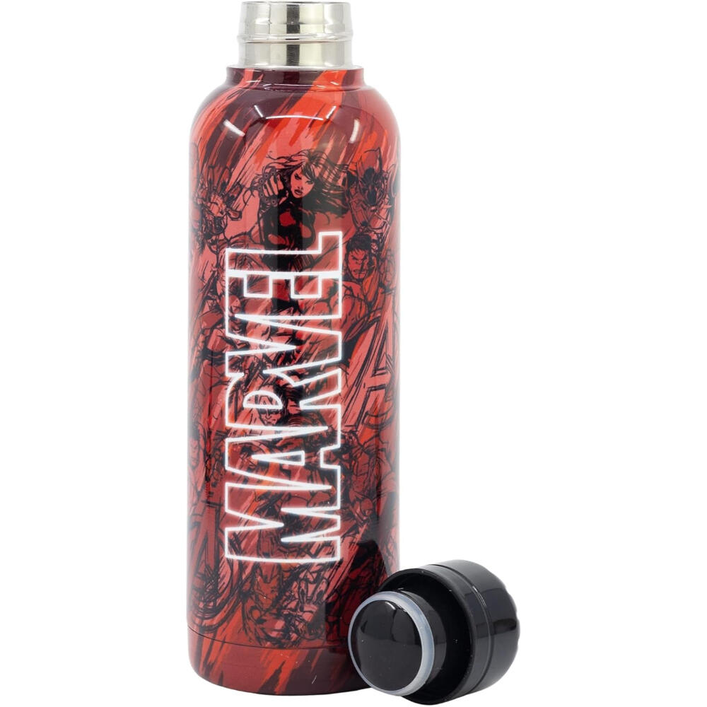 Botella Termo Acero Inoxidable 515 ML Marvel Pattern 2/3