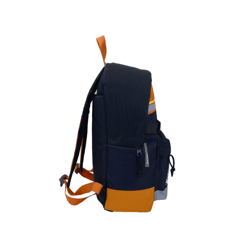 Mochila - Deporte - Acolchada, Cremallera - Goku - Negro 3/3