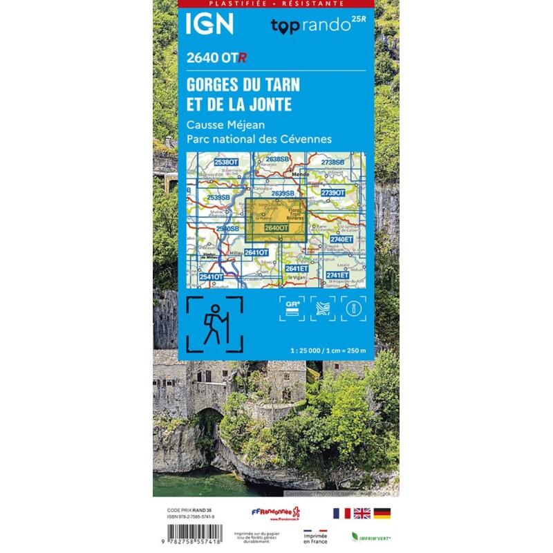2640OTR GORGES DU TARN ET LA JONTE CAUSSE MEJAN RESISTANTE 2/2