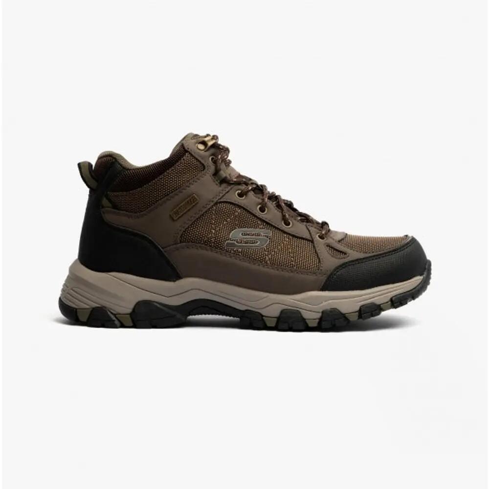 Mens Hiking Boots Ankle Lace Up 204477/choc