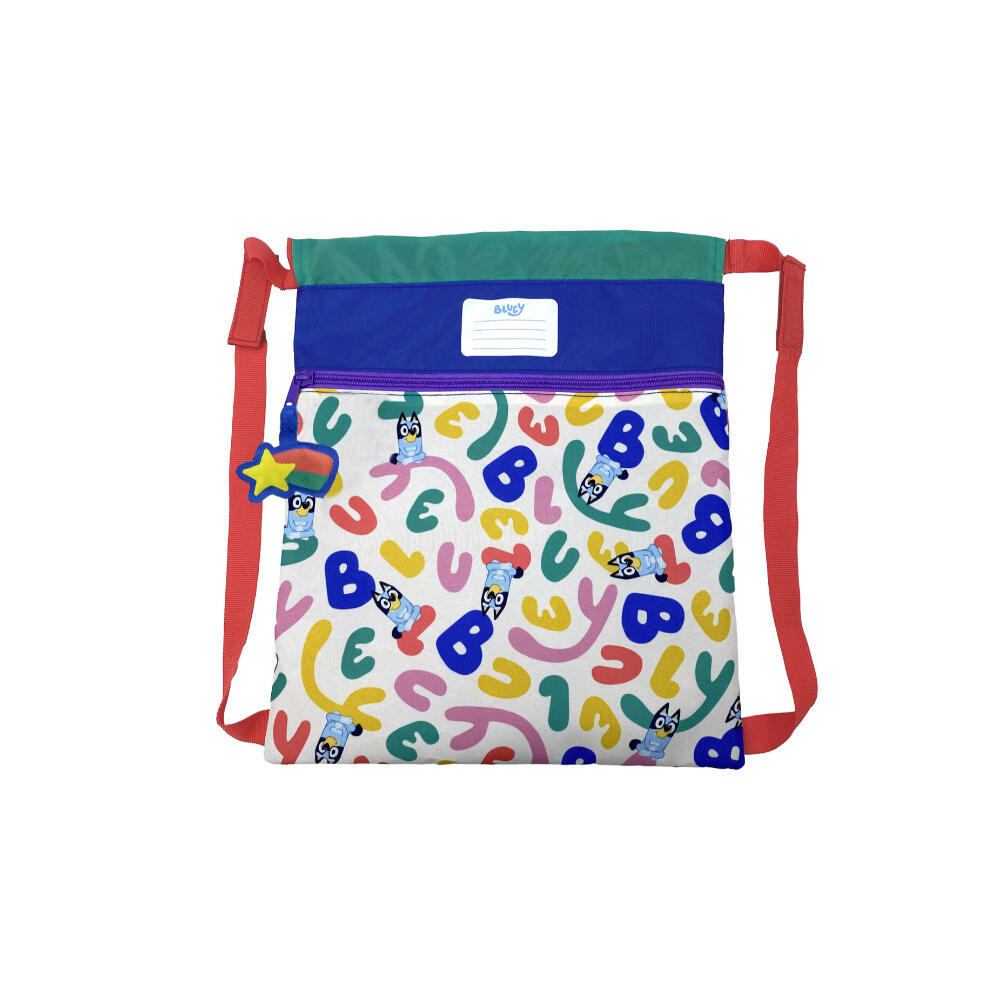 Saco Gymsack Bluey Rainbow 2/3