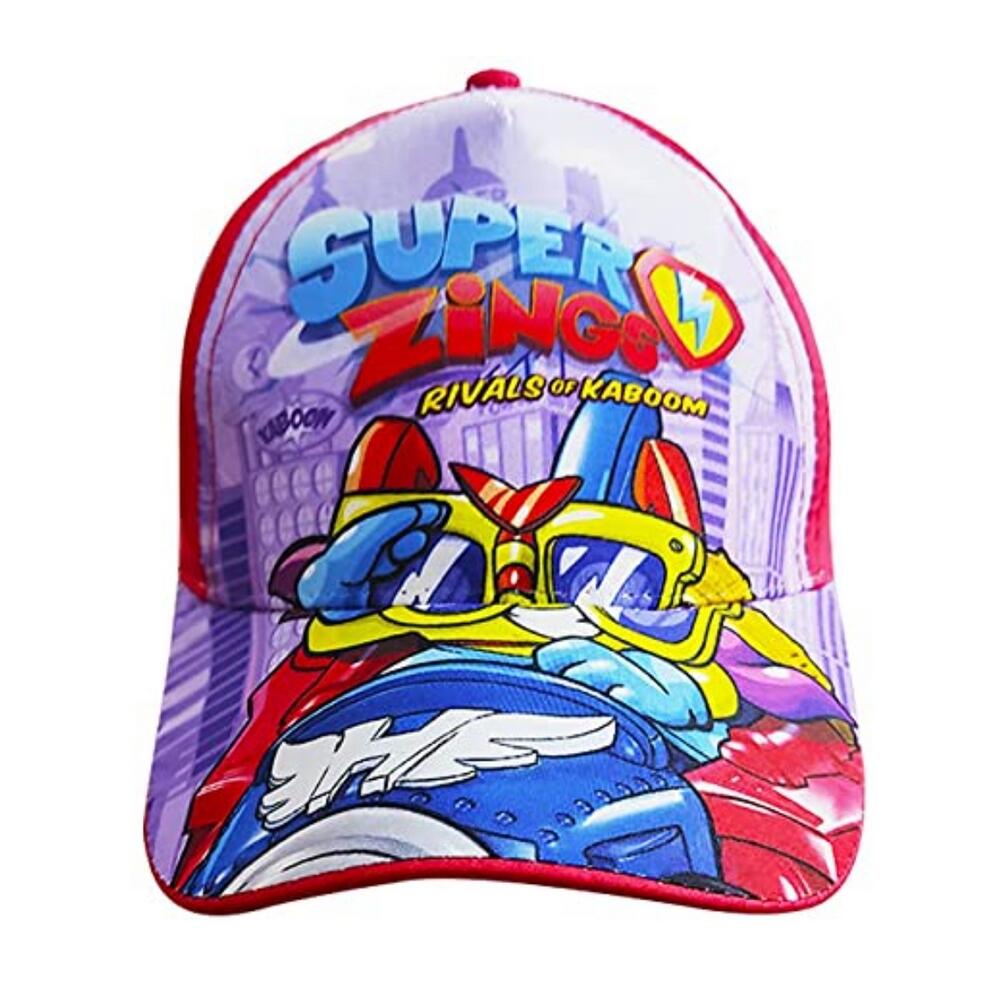 Gorra - Niño - Snapback ajustable - Superzings Rivals - Roja 2/3