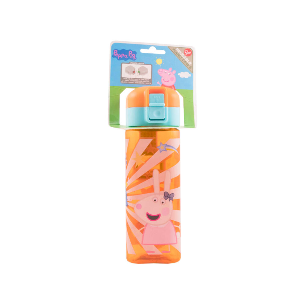 Botella Antigoteo y Asa Peppa Pig 550 ML 2/3
