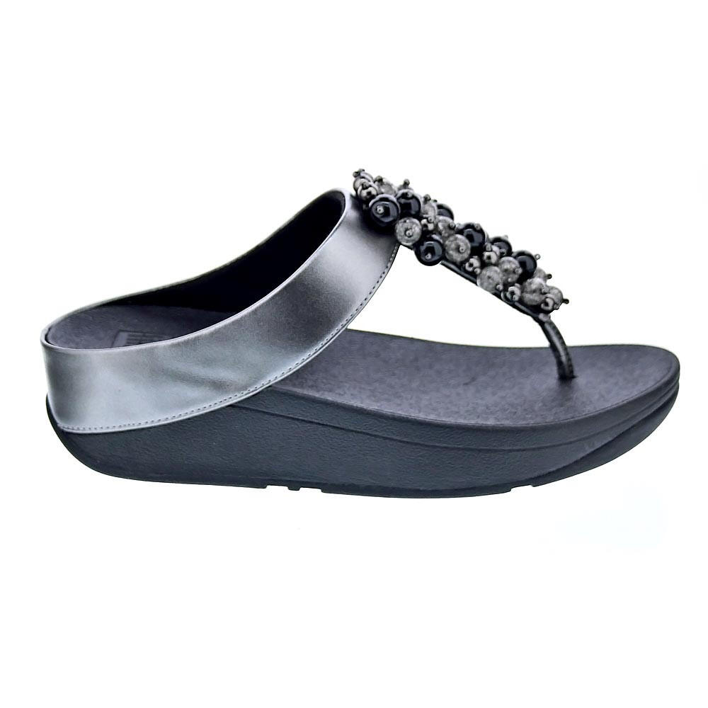 FIT FLOP Fino Bauble-bead Womens Poolside Slip On Toe Post