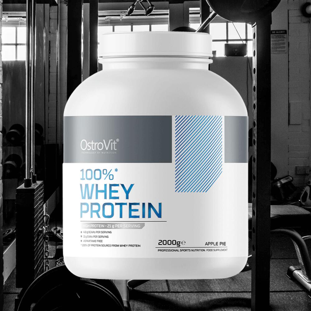 OstroVit 100% Whey Protein (2000g) Apple Pie - Protéines 2/3