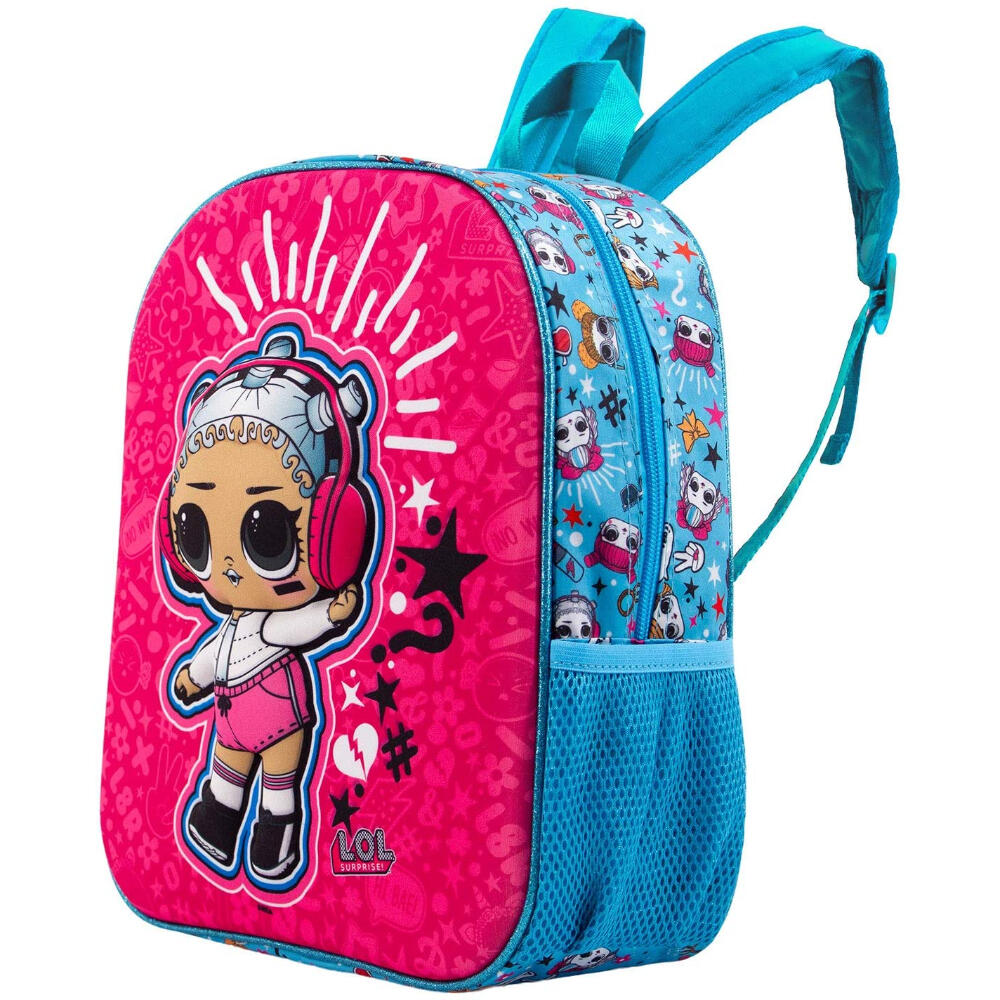 Mochila guardería 3D LOL Surprise - Fucsia 2/3