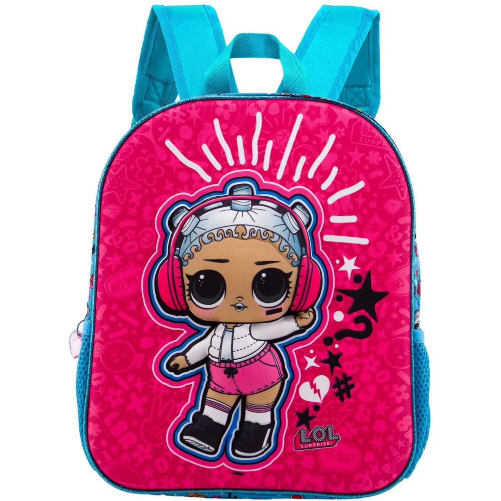 Mochila guardería 3D LOL Surprise - Fucsia 1/3