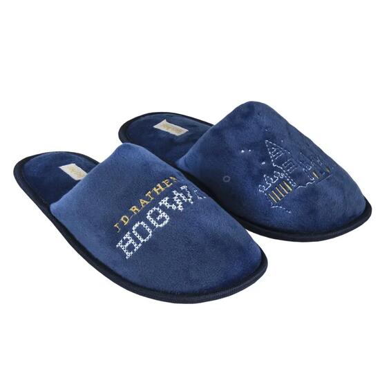 Zapatillas De Casa Harry Potter Mujer Azules