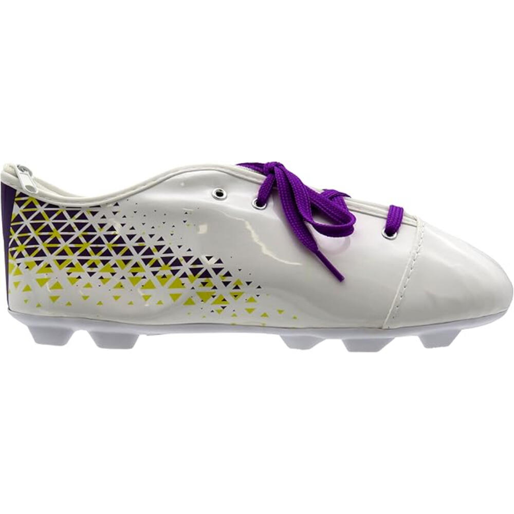 Portatodo bota Real Valladolid - Fútbol unisex - Morado/Blanco 2/3