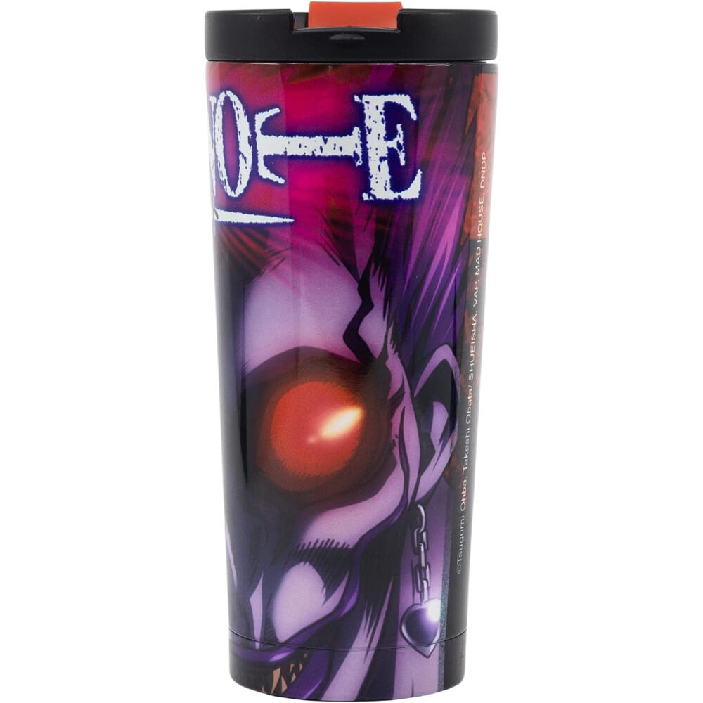 Termo de acero inoxidable - Vaso térmico Death Note 425 ml - Negro 2/3