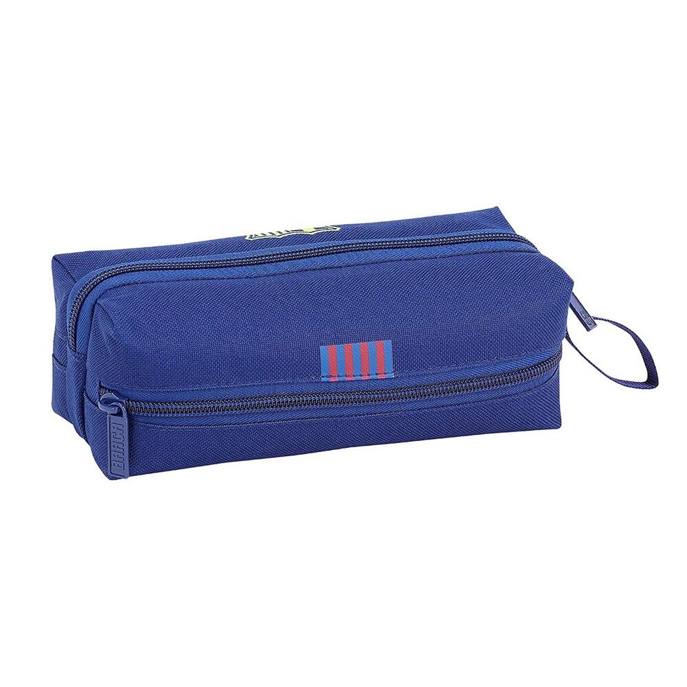 Estuche Portatodo Rectangular Fc Barcelona Azul 2/3