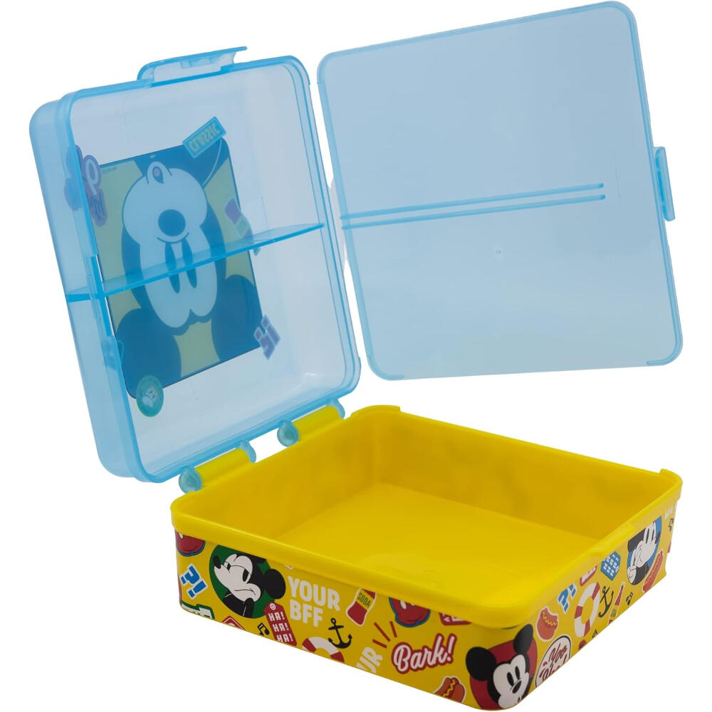 Sandwichera Múltiple Cuadrada Mickey Mouse Fun-Tastic 2/3