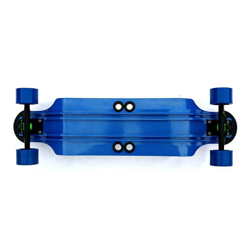 LONGBOARD SKATE GINGER 32" BEERCAN BLEU 1/1