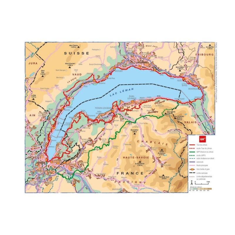 GR5/GRP TOUR DU LEMAN 7000 RIVES ET BALCONS 2/2