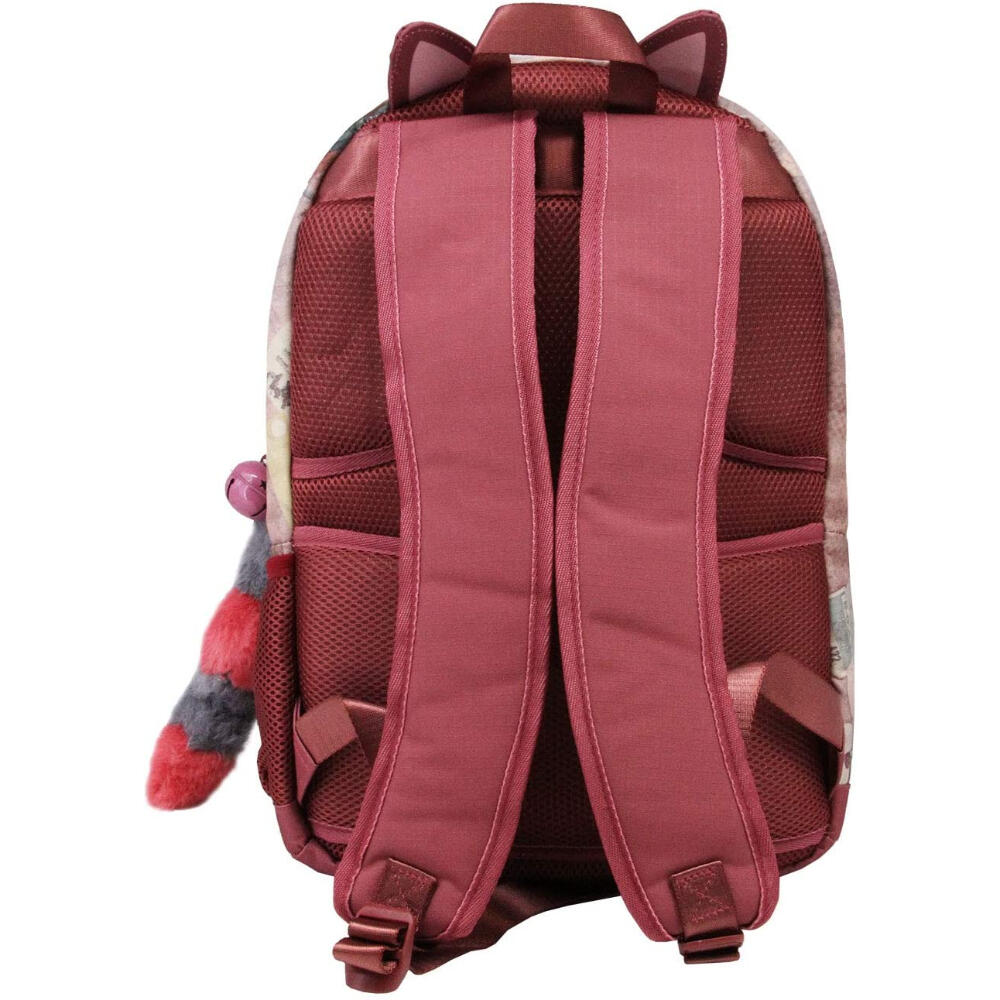 Mochila Unisex acolchada USB - Ninette Aviator - Marrón 3/3