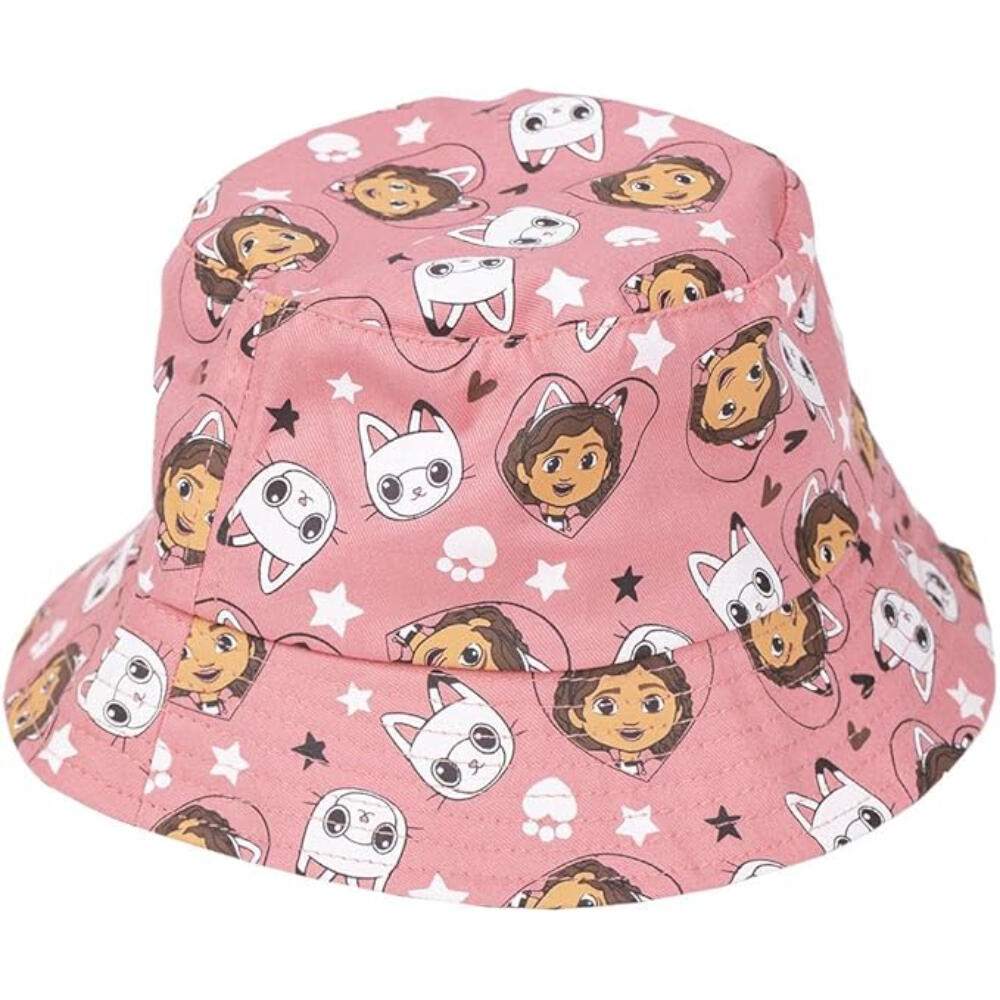 Gorro Pescador Gabby Dollhouse Rosa Niña 2/3