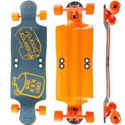 LONGBOARD SKATE HARD CIDER 35" BEERCAN ORANGE