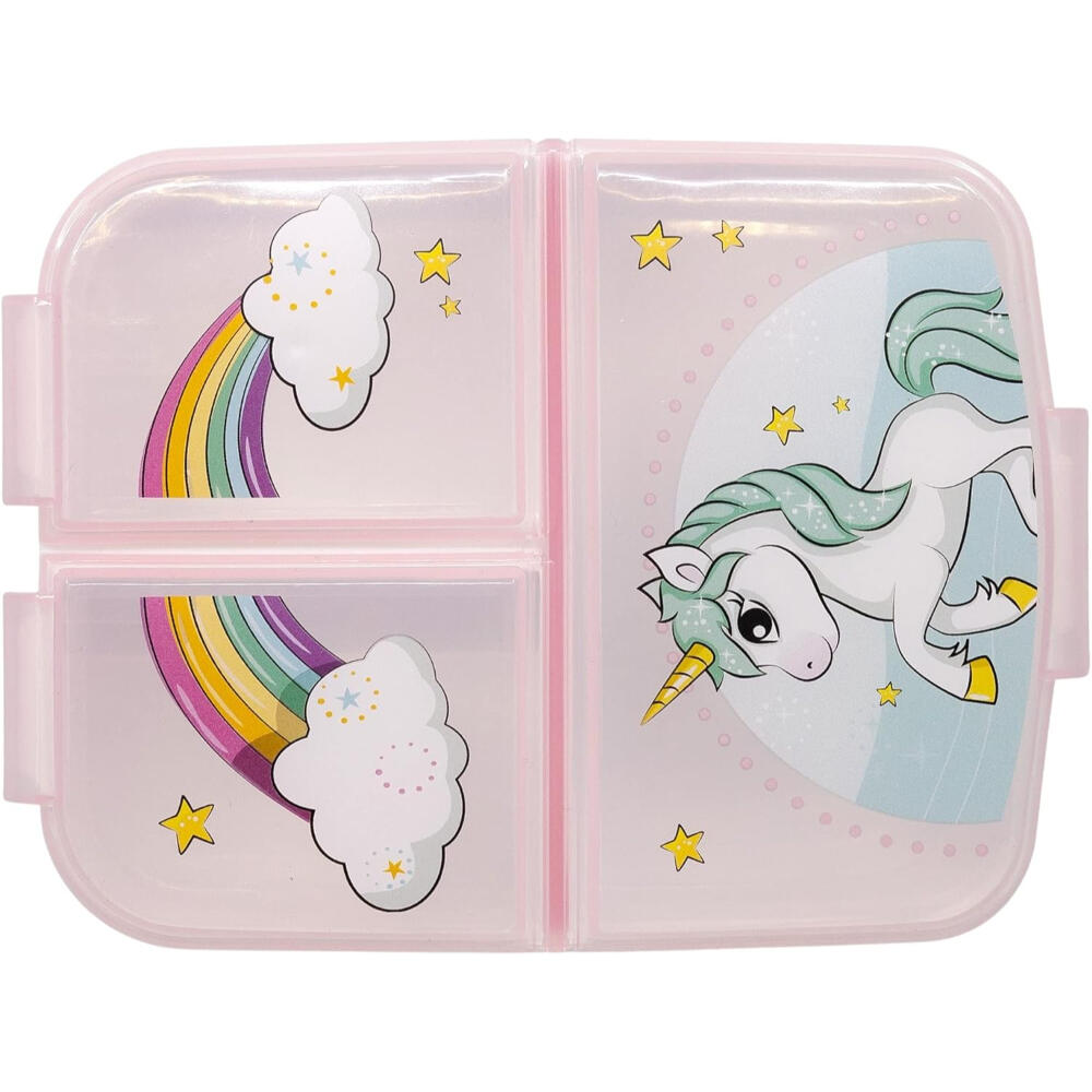Sandwichera 3 Compartimentos Unicornio Rainbow 3/3