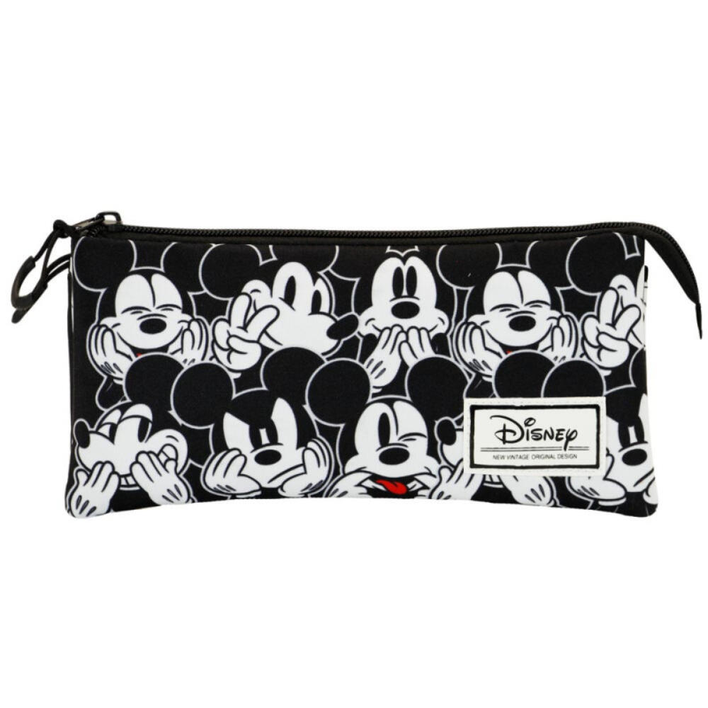 Estuche Portatodo Triple Mickey Mouse Mess 2/3