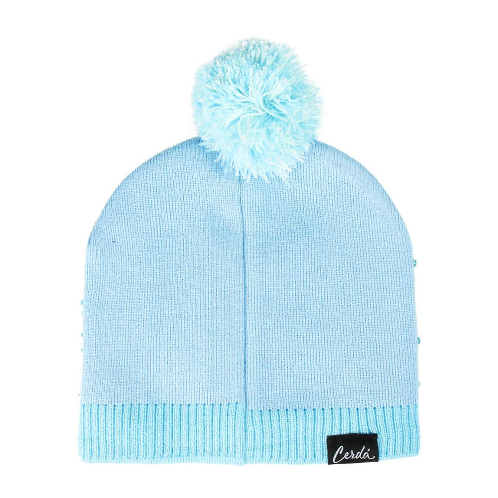 Gorro Con Pompón Frozen 2 Azul Con Lentejuelas Niña 2/3