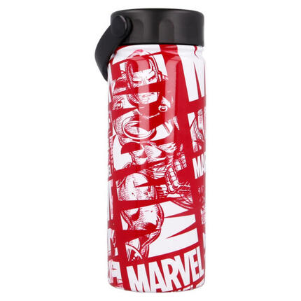 Botella Térmica De Acero Inoxidable Con Asa Marvel 530 ML