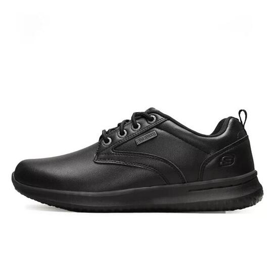 SKECHERS Delson Antigo Baskets Homme Noir (65693-BBK)