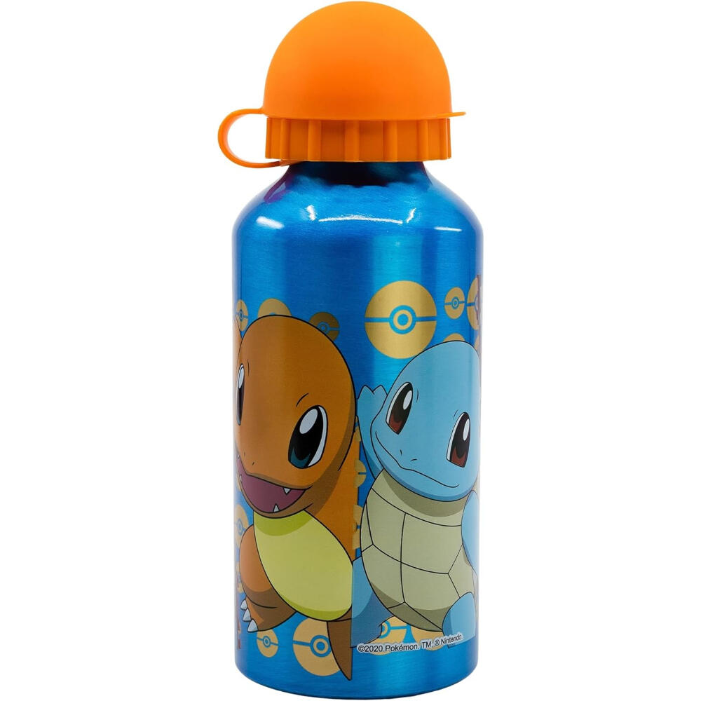 Botella - Bidón de viaje - Unisex - Aluminio 400 ml - Pokémon Distorsión - Azul 2/3