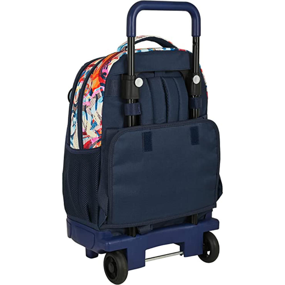 Mochila trolley niño - Compacta con ruedas - Multicolor 2/3