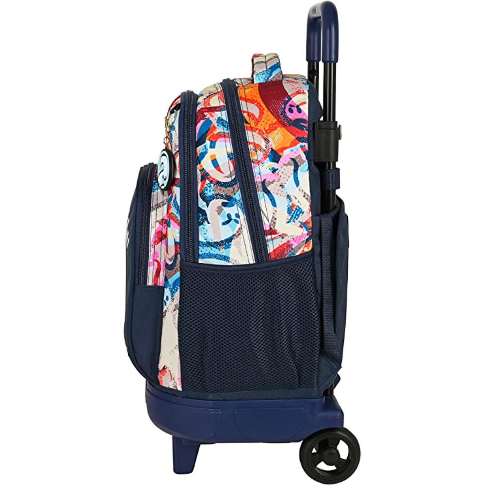 Mochila trolley niño - Compacta con ruedas - Multicolor 3/3