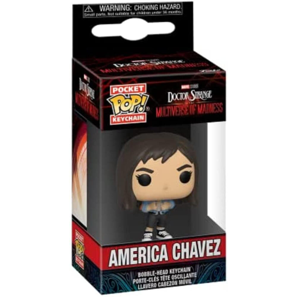 Llavero Funko Pop! Marvel Doctor Strange America Chavez 2/2