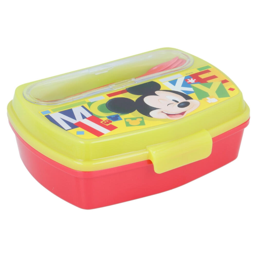 Sandwichera Con Cubiertos Mickey Mouse Watercolors 2/3