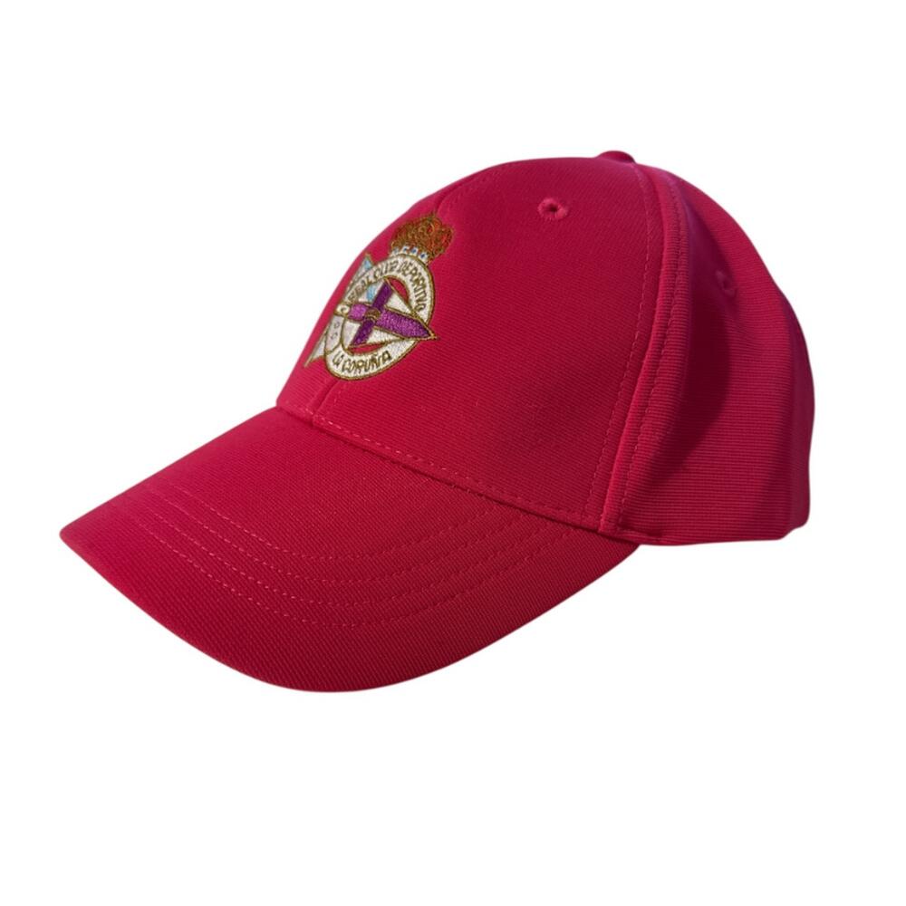 Gorra - Fútbol - Snapback bordada - Deportivo A Coruña - Rosa 2/3