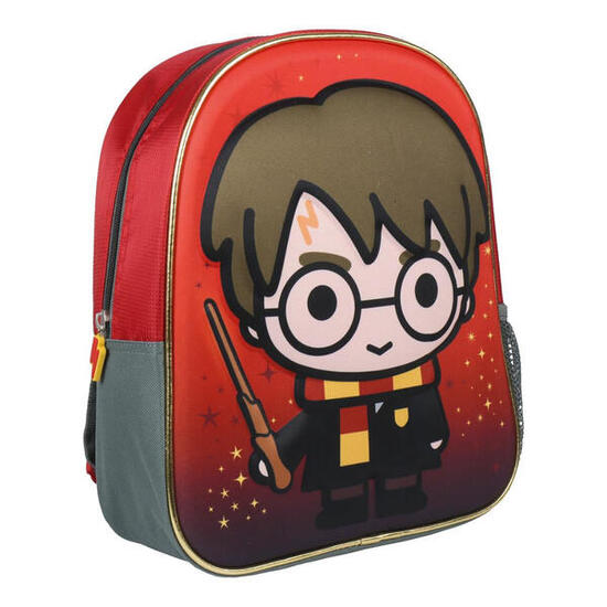 Mochila 3D varita - Unisex - Harry Potter - Rojo