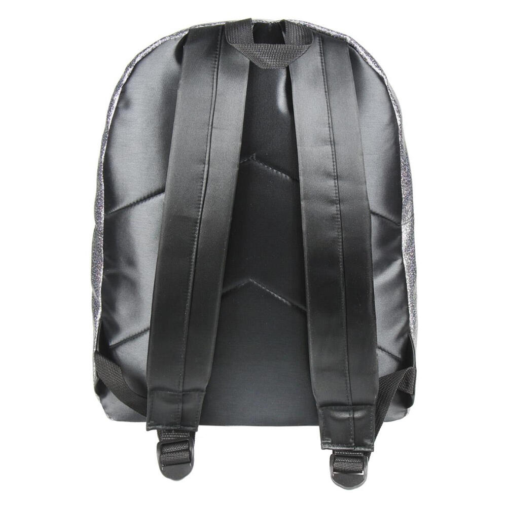 Mochila Lifestyle Mickey Mouse Con Lentejuelas Gris 3/3