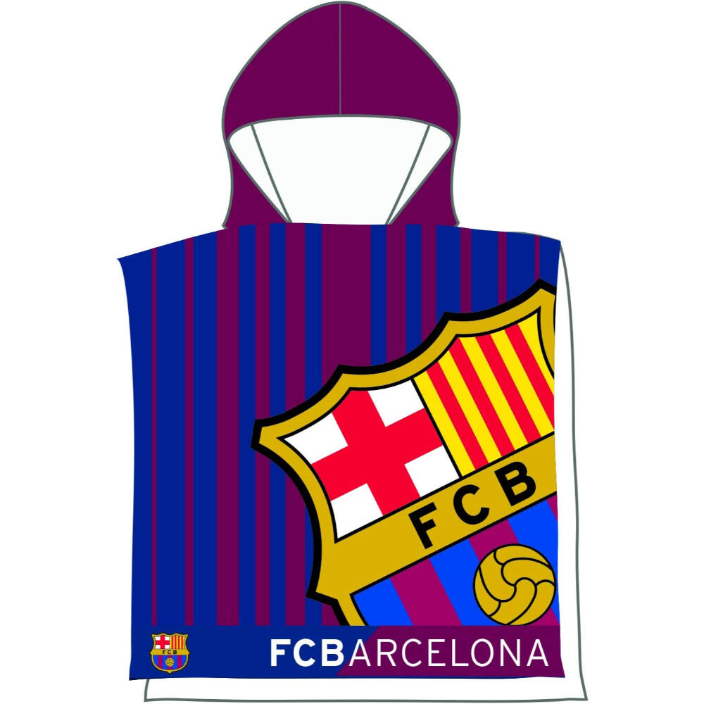 Poncho Fc Barcelona Escudo 1/3