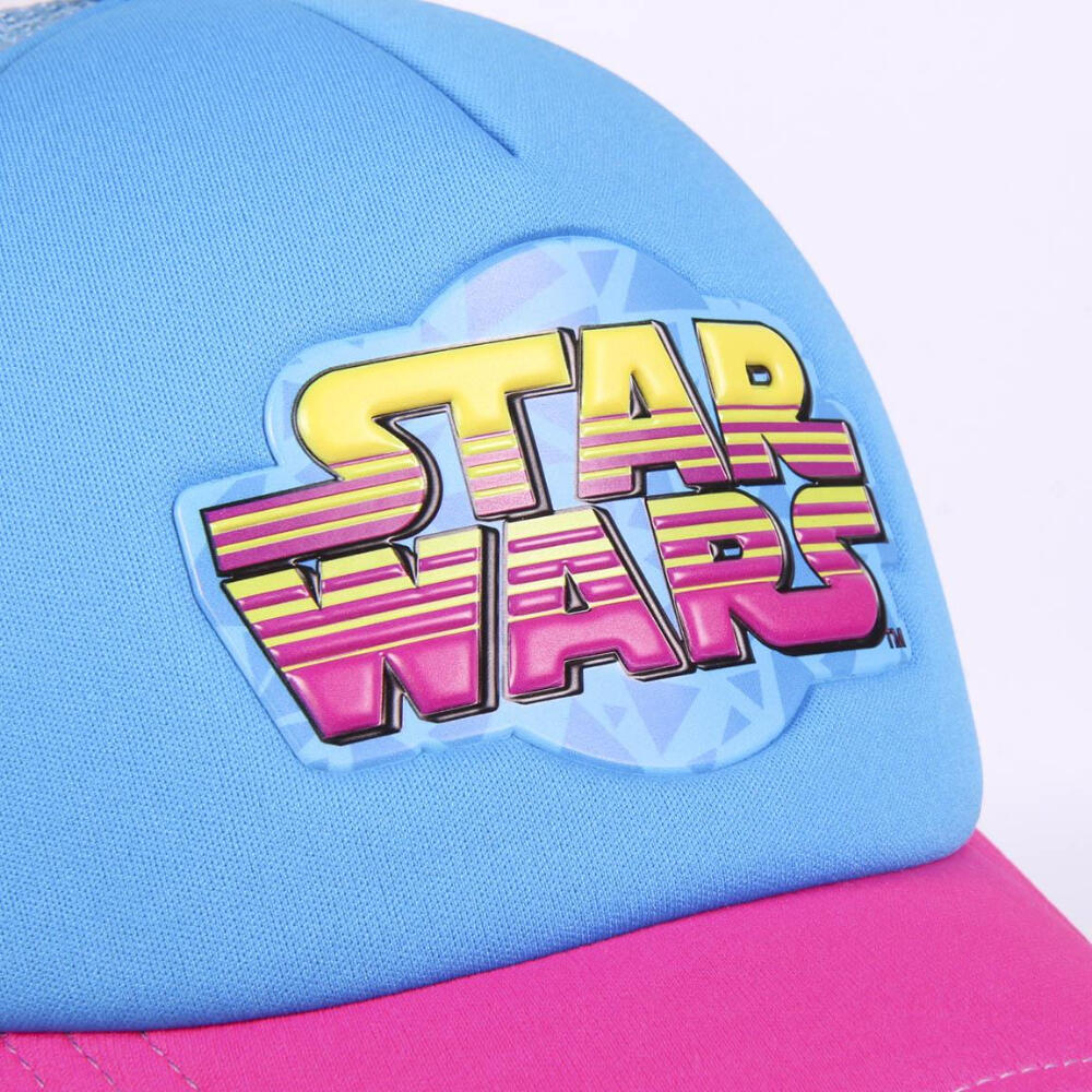 Gorra Trucker Star Wars Fucsia Y Azul Adulto 3/3