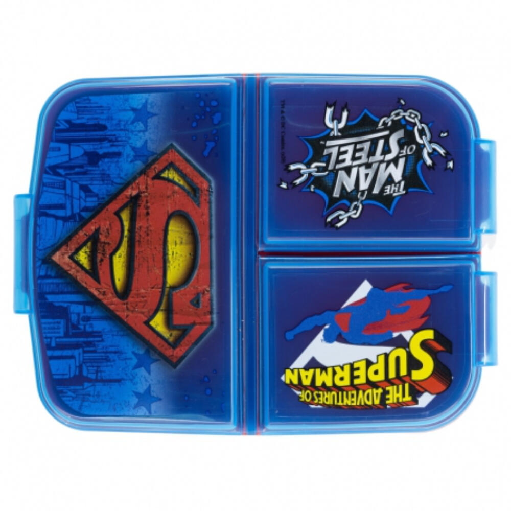 Sandwichera 3 Compartimentos Superman Symbol 3/3